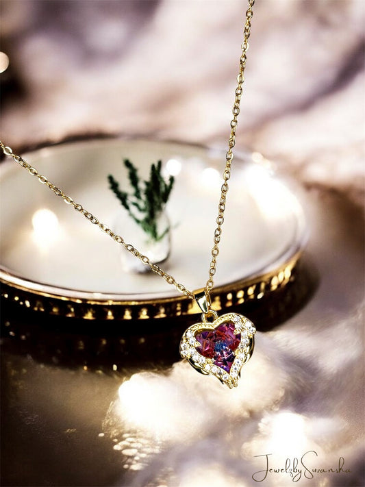 Crystal Heart Pendant