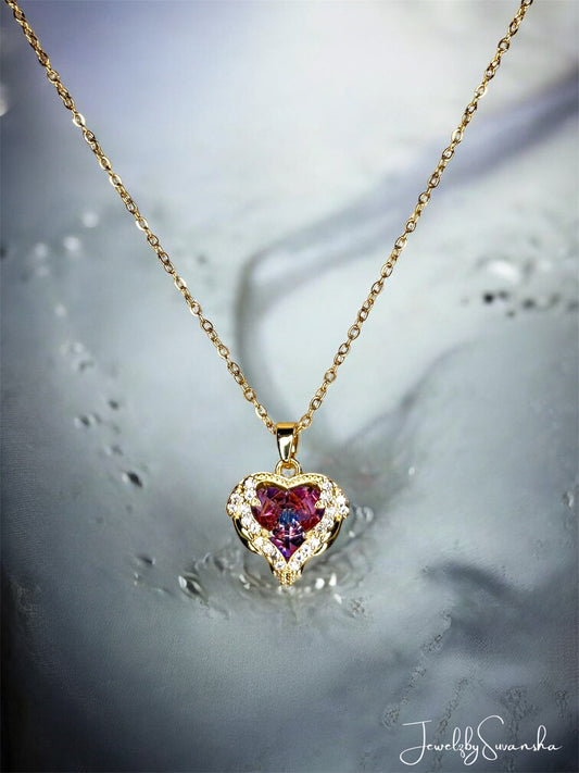 Crystal Heart Pendant